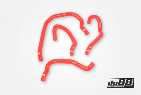 AUDI SEAT VW 2.0 TSI (MQB) Coolant hoses Remote Radiator (Left) Red