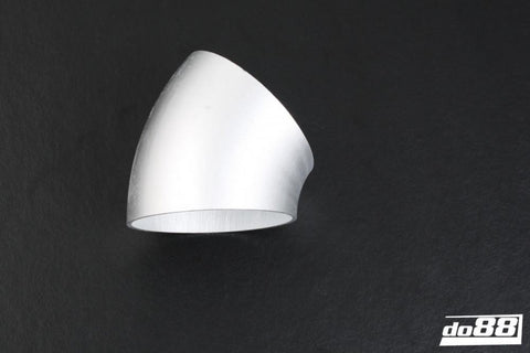 Aluminum pipe 45 degree 60x3 mm, short radius-A3B45G60-NordicSpeed