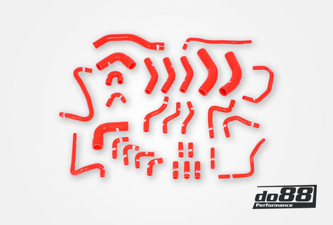 Audi RS6 C5 2002-2004 Vacuum hoses Red