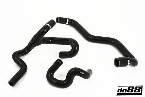 SAAB 9-5 99-09 Heater hoses for cars with water valve Black-NordicSpeed