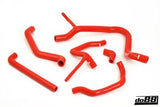 SAAB 900 Turbo 84-93 Coolant hoses Red-NordicSpeed