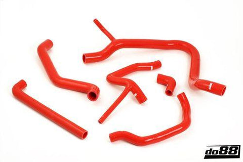 SAAB 900 Turbo 84-93 Coolant hoses Red-NordicSpeed