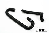 Volvo 700/940 Turbo 88-98 Idle valve hoses Black-NordicSpeed