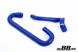 Volvo 700/940 Turbo 88-98 Idle valve hoses Blue-NordicSpeed