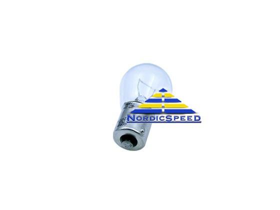 12V/21W 1156 Ba15s Clear Single Filament Bulb OEM Sylvania – NordicSpeed