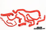 Audi S3/TT Seat Cupra R 1.8T Coolant hoses Red-NordicSpeed