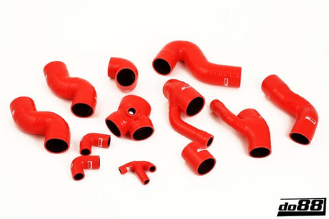 Audi S4/A6 2.7 Bi Turbo Pressure hoses Red-NordicSpeed