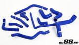 Audi S4/S6 C4 AAN Radiator hoses Blue-NordicSpeed