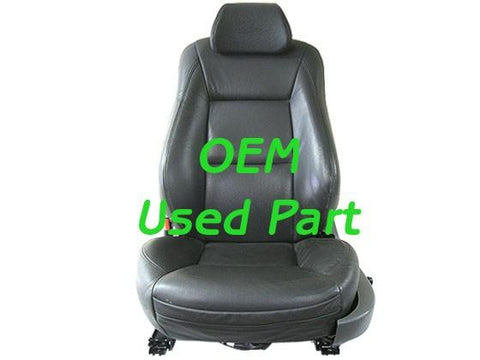Front Aero Seat LH Driver Side Dark Grey Leather OEM USED-00-4369161-NordicSpeed