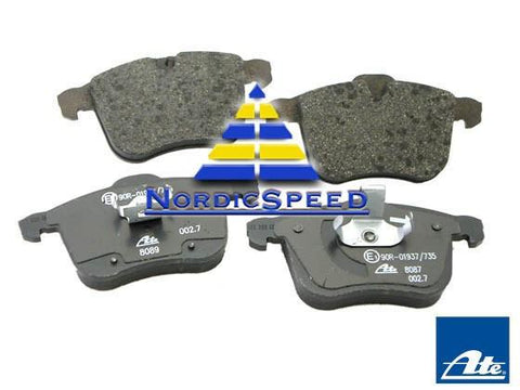 Front Brake Pad Kit (314mm) Genuine SAAB-93166941-NordicSpeed