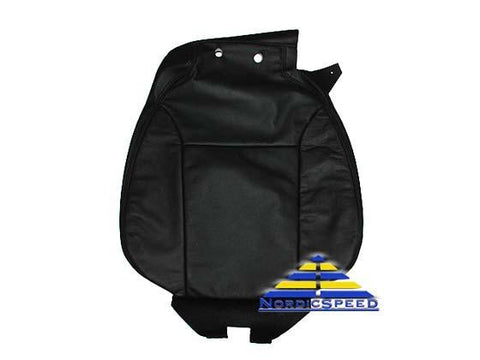 Leather Seat Cover B20 CV Black Front LH Driver Side Backrest OEM SAAB-12826077-NordicSpeed