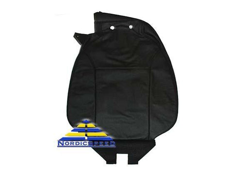 Leather Seat Cover B20 CV Black Front RH Passenger Side Backrest OEM SAAB-12826078-NordicSpeed