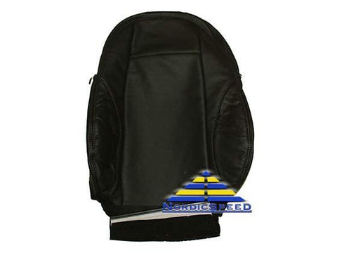 Leather Seat Cover B50/B51/K50 Black Front LH Driver Side Backrest OEM SAAB-12827526-NordicSpeed