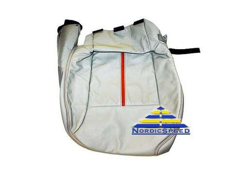 Leather Seat Cover O65 CV Beige/Orange Front LH Driver Side Bottom OEM SAAB-12829599-NordicSpeed