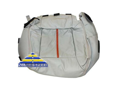 Leather Seat Cover O65 CV Beige/Orange Front RH Passenger Side Bottom OEM SAAB-12829600-NordicSpeed