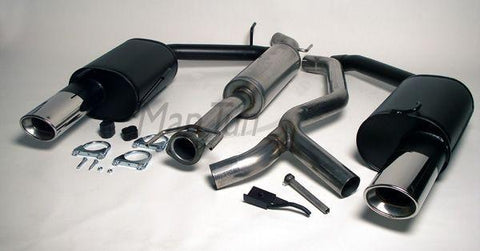 Maptun Performance 2.5" Cat-Back Dual Pipe Exhaust 9-5 99-01 & 00-03 Aero-04-14010-NordicSpeed