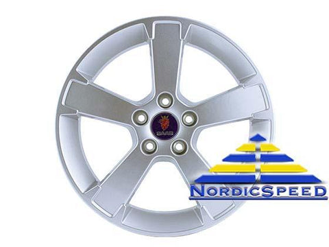 SAAB 5-Spoke BBS Wheel 7" x 17" (ET49) 5X110-400132593-NordicSpeed