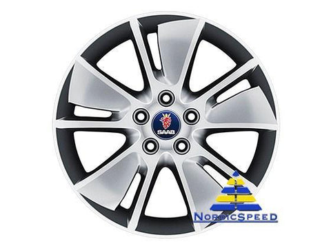 SAAB 5-Spoke Sport ALU81 Wheel 17 x 7.5" (ET41) 5X110-12780223-NordicSpeed