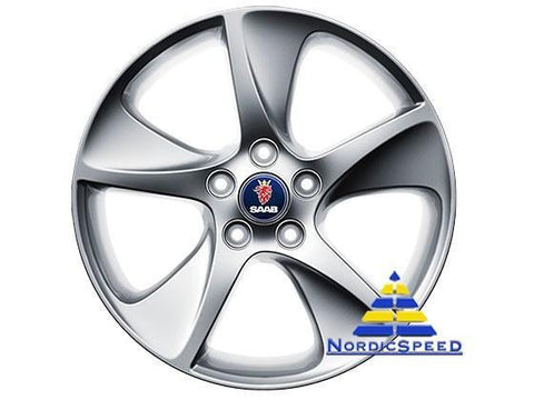 SAAB 5-Spoke Wheel ALU88 17 x 7.5" (ET41) 5X110-12784446-NordicSpeed