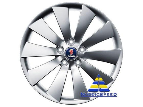 SAAB ALU105 Turbine Wheel 19 x 8.5" 5x120 9-5ng Set of 4-12808174-NordicSpeed