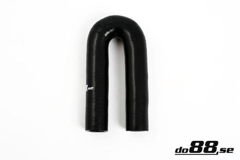 Silicone Hose Black 180 degree 1,25'' (32mm)-SB180G32-NordicSpeed