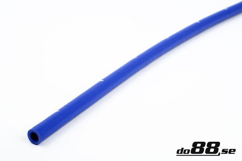 Silicone Hose Blue straight length 0,25'' (6,5mm)-L6.5-NordicSpeed