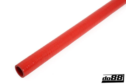 Silicone Hose Red Flexible smooth 1,375'' (35mm)-RFS35-NordicSpeed