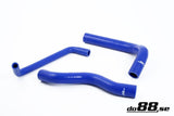 Volvo 240 Coolant hoses Blue-NordicSpeed