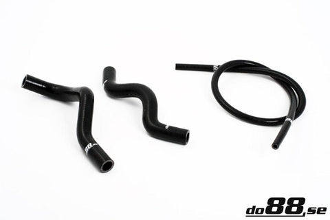 Volvo 240 Coolant hoses complement Black-NordicSpeed