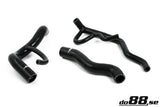 Volvo 700/940 Turbo Coolant hoses Black-NordicSpeed