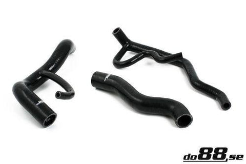Volvo 700/940 Turbo Coolant hoses Black-NordicSpeed