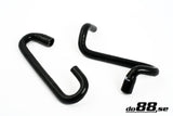 Volvo 740/940 Turbo 92-98 Idle valve hoses Black-NordicSpeed