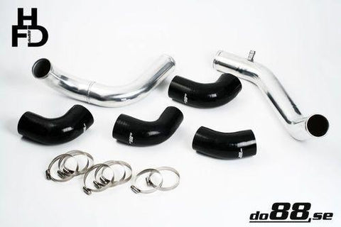 Volvo 7/940 Turbo Center Connection pipe kit ,black hoses ,standard throttle body-TR-940-S-63-NordicSpeed