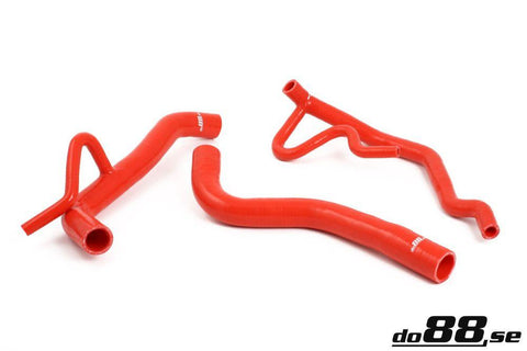Volvo 940 Turbo 92-98 Coolant hoses Red-NordicSpeed
