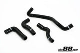 Volvo C30/C70/S40/V50 Turbo 04-13 Heater hoses Black-NordicSpeed