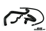 Volvo S40/V40 2.0T/T4 98-04 Coolant hoses Black-NordicSpeed