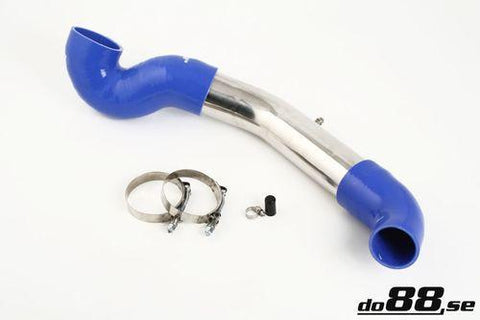 Volvo S60R V70R 04-07 Lower Intercooler pipe, Blue-TR-X70R-UD-B-NordicSpeed