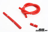 Volvo V70N/S60 01-08 Brake vacuum hoses Red-NordicSpeed