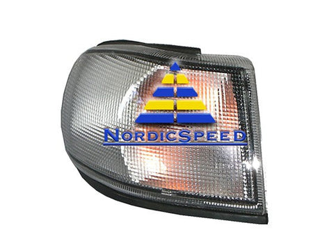 Corner Lamp E-Code 93-1998 RH Passenger Side Euro-Style Clear-4521308A-NordicSpeed