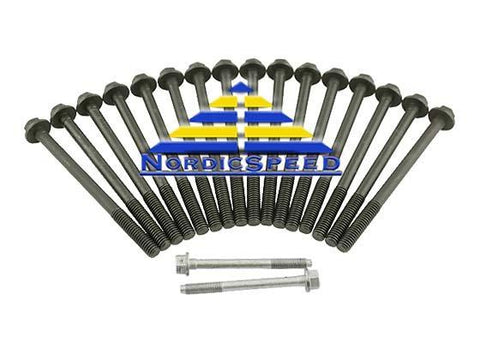 Cylinder Head Bolt Kit V6 OEM SAAB-11518863-NordicSpeed