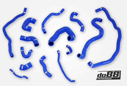 BMW 135i 335i E82 E90 (N54) Coolant hoses Blue