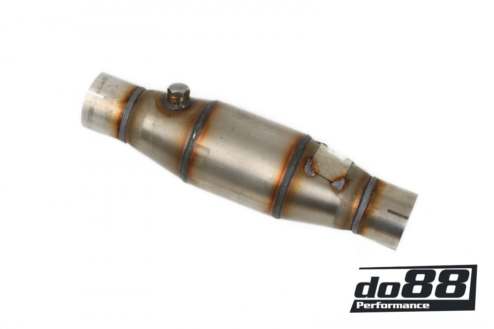 Stainless Steel 409 Bullet Catalytic Converter – 100 Cell High Flow, 3" Inlet/Outlet, CAT300SS_NSRS1