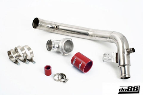 SAAB 900/9-3 94-99 Pressure pipe with Red hoses-PP-01R-NordicSpeed