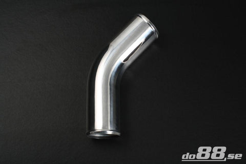 Aluminum pipe 45 degree 3,5'' (89mm)-AB45G89-NordicSpeed