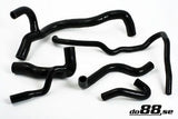 Audi Quattro 20v Radiator hoses Black-NordicSpeed