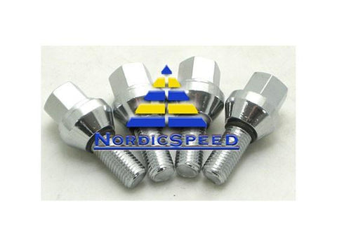 Chrome Wheel lug Bolt Kit OEM Style-90-2366-20-NordicSpeed