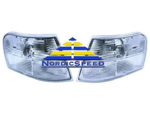 Corner Lamp 88-1994 Clear LH & RH E-Code Aftermarket-505W-NordicSpeed