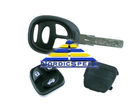 Cut To Code OEM SAAB Key Kit 9-5 (03-09) (Complete)-400133419-NordicSpeed