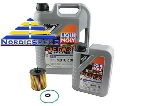 Engine Oil Service Kit B207 Liqui Moly 5W30 SAAB