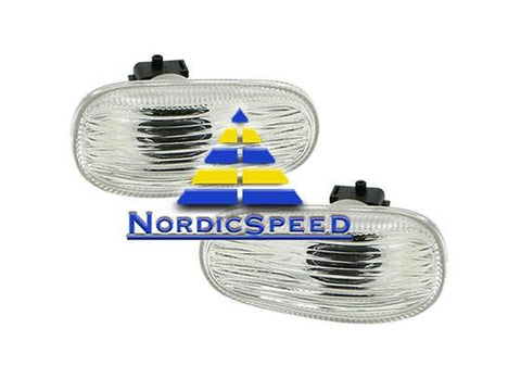 Fender Side Indicator LH/RH Clear OEM SAAB Set of 2-12777318-2-NordicSpeed